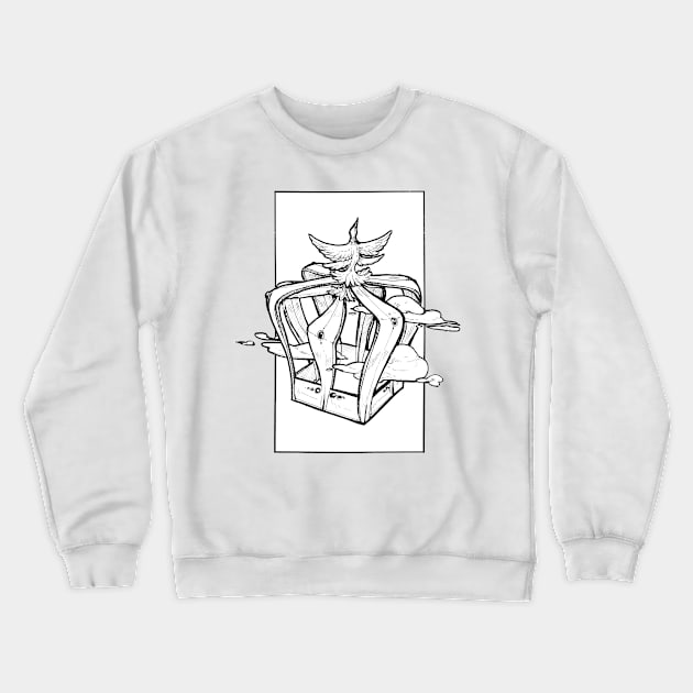 Cusp of Mystery (graphic ver) Crewneck Sweatshirt by saintdri